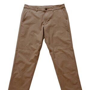 Lululemon Athletica Commission Slim-Fit 5 Pocket Pant 30"L Warpstreme Trench